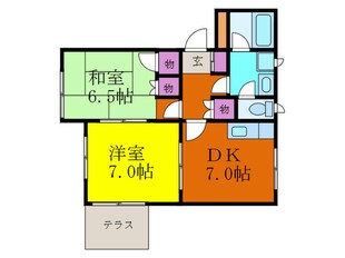 メゾン市川の物件間取画像